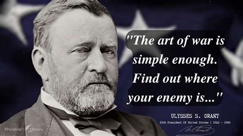 QUOTES ULYSSES S GRANT 18TH PRESIDENT OF UNITED STATES YouTube