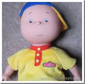 Caillou Classic Doll & Bath Time Vehicle Review - OurKidsMom