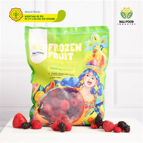 Jual Mixberry Beku Mixberries Frozen Strawberry Raspberry Murbei