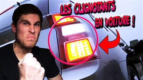 LES CLIGNOTANTS EN VOITURE YouTube