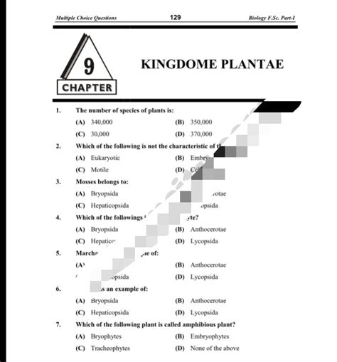 1st Year Biology Ch 9 Mcqspdf Notes Novel Jobs Update Pdf Books Free Download