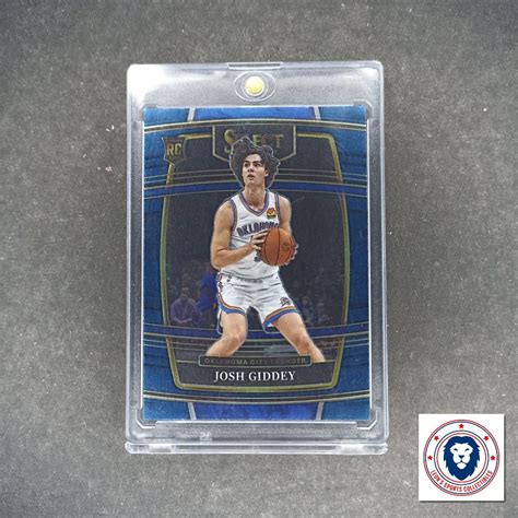 2021 22 NBA Card Josh Giddey Select Blue Retail RC Hobbies Toys