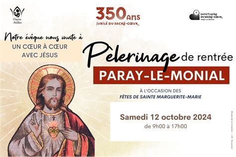 P Lerinage De Rentr E Paray Le Monial Dioc Se De Moulins