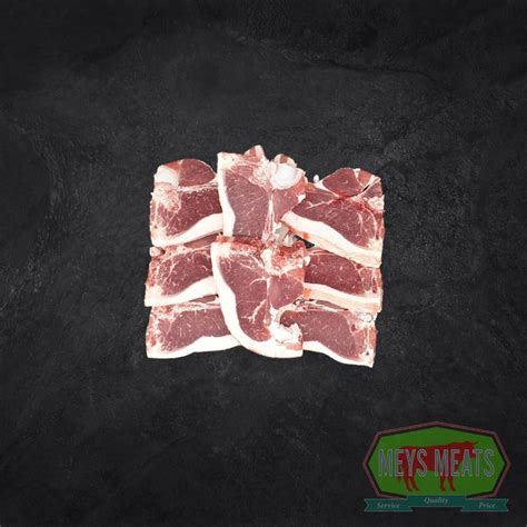 1kg Lamb BBQ Chops Meat Delivery Melbourne Online Butcher Meys Meats