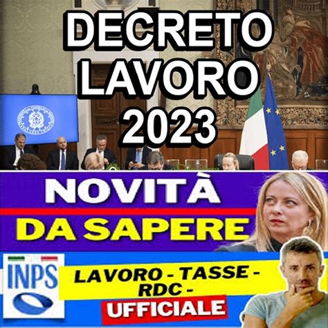 Cosa Prevede Il Decreto Lavoro Approvato Dal Governo Meccanica Tecnica