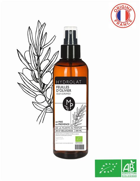 Hydrolat Feuilles D Olivier Bio Ml Artisanat Fran Ais Un Mas En Provence