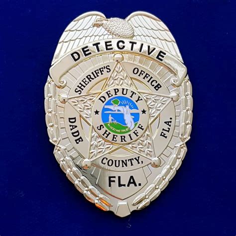 Miami Dade Detective Badge Policebadge De