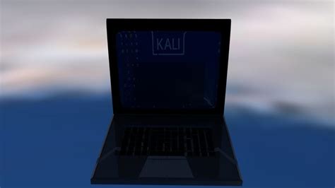 Laptop modeled in maya 3D model | CGTrader