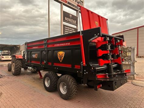 Manure Spreader Trailer M Grand Series Novatar Tar M Makinalar