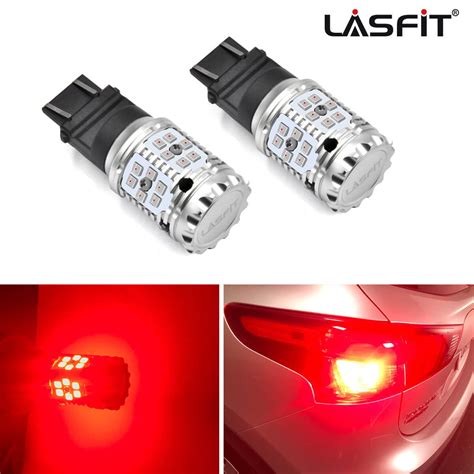 Lasfit 3157 4057 4157 Led Bulbs For Brake Tail Lights Rear Turn Signal Lights Built In Canbus