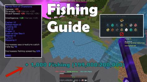 Hypixel Skyblock How To Get Fishing Xp Fast Full Fishing Guide