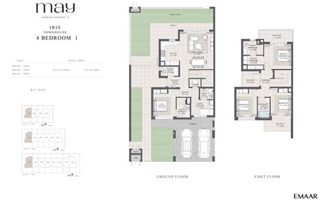 May Townhouses At Arabian Ranches 3 Dubai Floor Plan