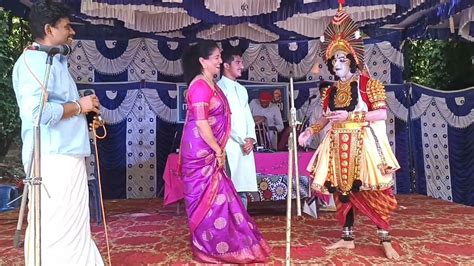 Ganesha Mahotsava Traditional Folk Dance Yakshagana Kamsa Vadhe