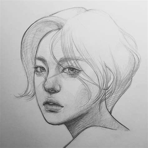 혜정1011 On Instagram “아무생각이 음슴 ㅇ ㅇ Instasize 연필 연필드로잉 그림 손그림 낙서