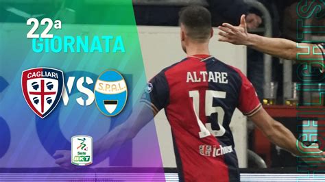 HIGHLIGHTS Cagliari Vs Spal 2 1 SERIE BKT YouTube