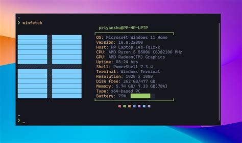Github Priyanshu Winfetch Neofetch For Windows