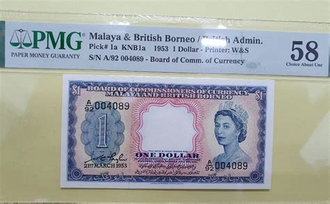 Malaya And British Borneo Queen Elizabeth Ii Pmg Hobbies