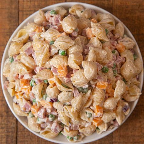 Ham And Cheese Pasta Salad Recipe Dinner Then Dessert