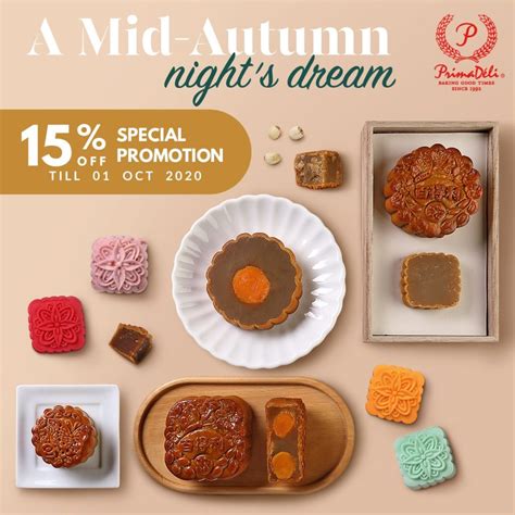 Primadeli Singapore Mid Autumn Off Mooncakes Promotion Ends Oct