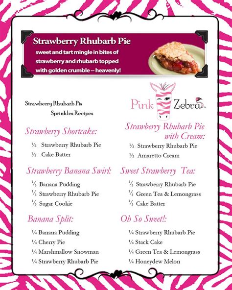 Strawberry Rhubarb Pie Recipes Pinkzebrahome Lancasterscents La