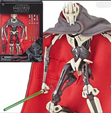 General Grievous Black Series Cm Lacrado Novo Hasbro Star Wars