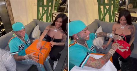 Las Redes Arden Tekashi Ix Ine Sorprende A Yailin Con Lujosos Regalos