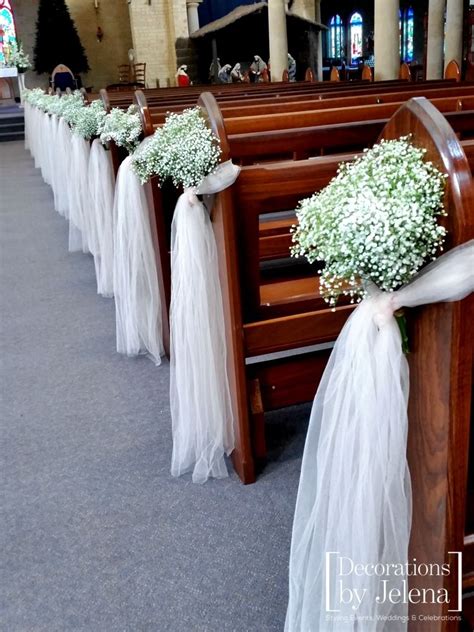 Wedding Decorations Church Pews