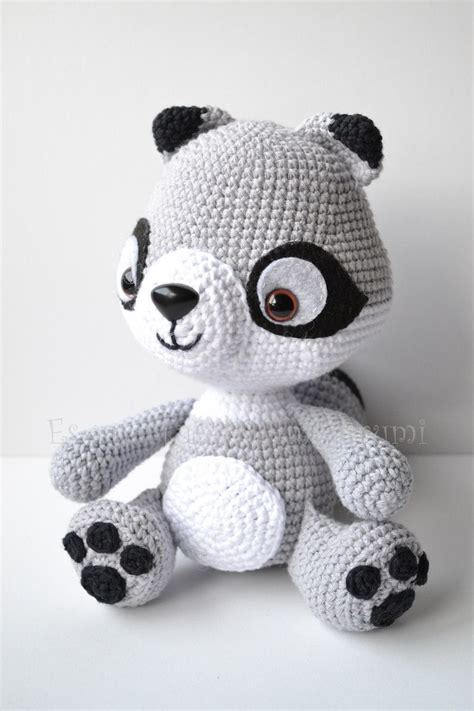 Raccoon Amigurumi Pattern Etsy