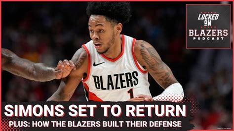 Anfernee Simons Set To Return How The Portland Trail Blazers Built A