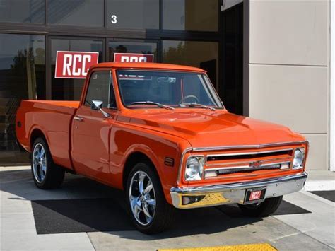 1968 Chevrolet C10 560 Miles Orange Automatic Classic Chevrolet C 10 1968 For Sale