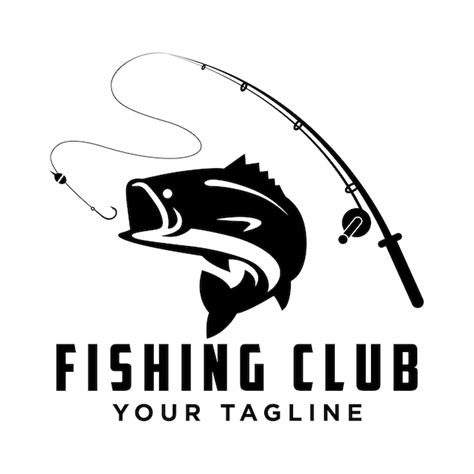 Premium Vector Fishing Logo Vector Design Template