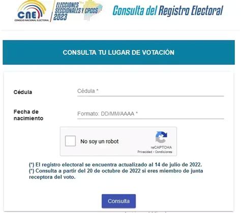 Consultar Lugar De Votación 2024 Elyex