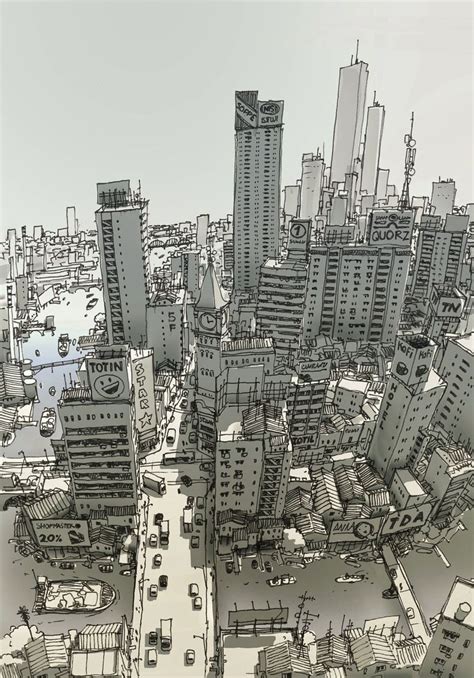 Pin De Shinpei Ishibashi En Boceto De Paisaje Dibujos De