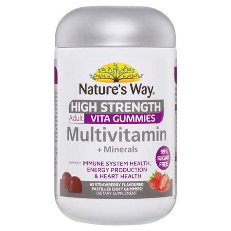 Buy Nature S Way Adult Vita Gummies Sugar Free High Strength