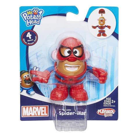 Marvel Mixable Mashable Mr Potato Head Mini 4 pack