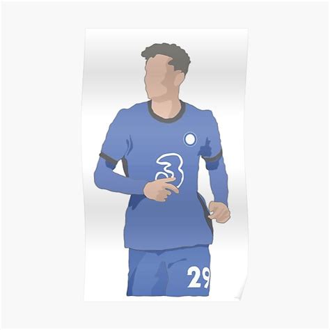 Kai Havertz Chelsea Poster For Sale By Fabzare Redbubble