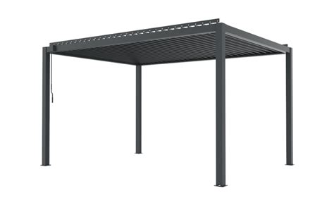 De Luxe Lamell Pergola 4x4