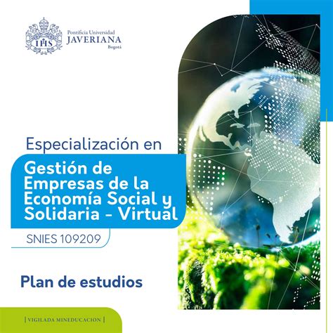 Especialización En Gestión De Empresas De La Economía Social Y