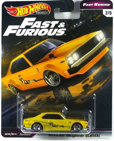 Hot Wheels Premium Fast Rewind Nissan Skyline C Lazada Indonesia