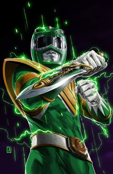 Green Ranger By Peejay Catacutan Power Rangers Fan Art Green Power