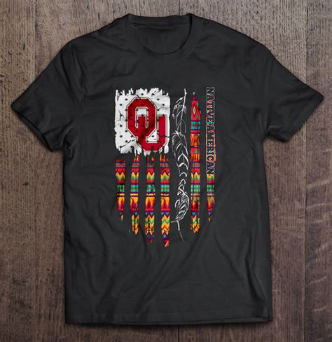 Oklahoma University Native American T Shirts Teeherivar