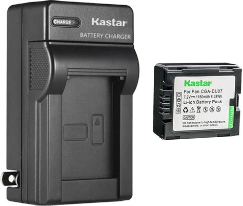 Kastar 1 Pack Battery And Ac Wall Charger Replacement For Panasonic Vdr D220 Vdr