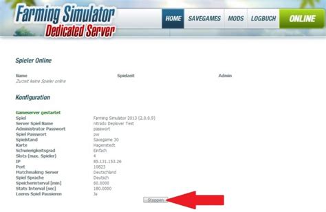 Landwirtschafts Simulator Problembehandlung Nitrado