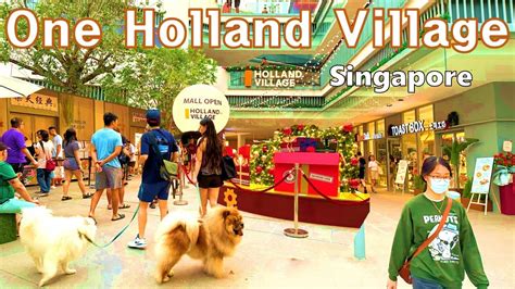 Newly Opened Pet Friendly Mall In Singapore One Holland Village Youtube