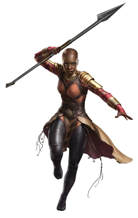 Black Panther Okoye Png By Metropolis Hero Black Panther Marvel