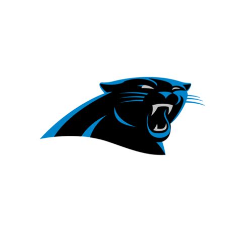 Carolina Panthers Logo NFL Blue Emblem Panther PNG