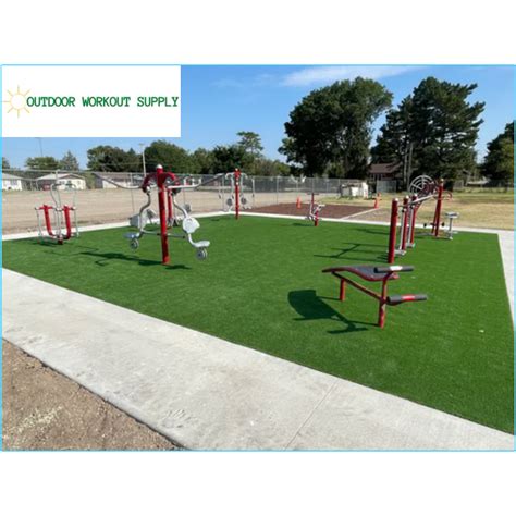 OWS Small Outdoor Fitness Equipment Package — Outdoor Workout Supply