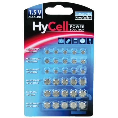 Buy Ansmann Hycell Piece Alkaline Button Cell Battery Set