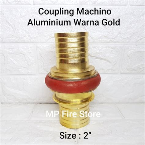 Jual Coupling Fire Hose Machino In Kopling Selang Pemadam Aluminium