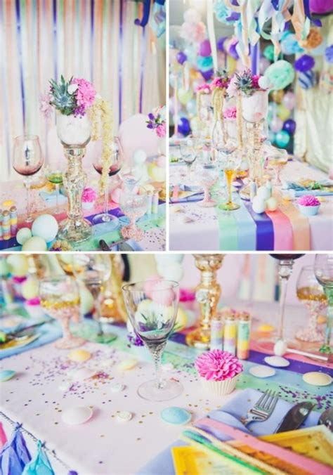 Unbelivably Colorful And Whimsical Willy Wonka Wedding Inspiration